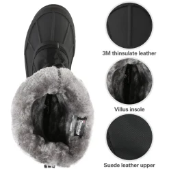 Men's Slip-On Tall Insulated Snow Boots