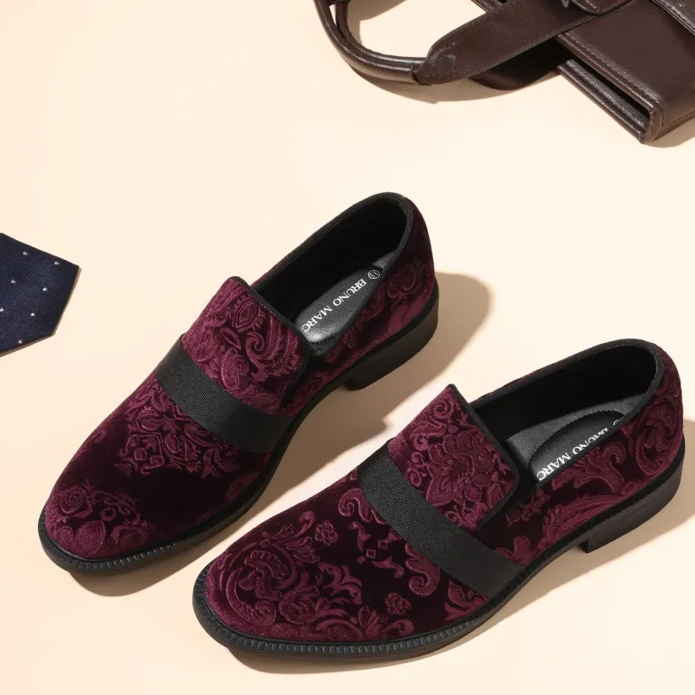 Men's Slip-On Tuxedo Dress Shoes