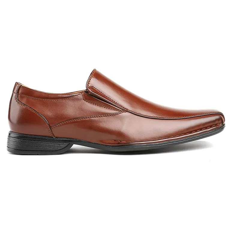 Men's Square-Toe Dress Loafer Shoes