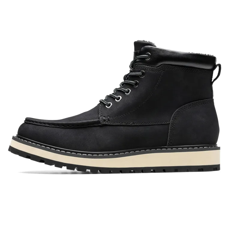 Men's Warm Moc Toe Boots