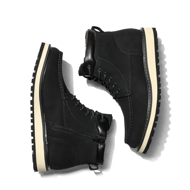 Men's Warm Moc Toe Boots