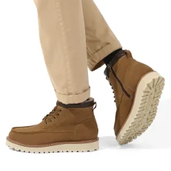 Men's Warm Moc Toe Boots