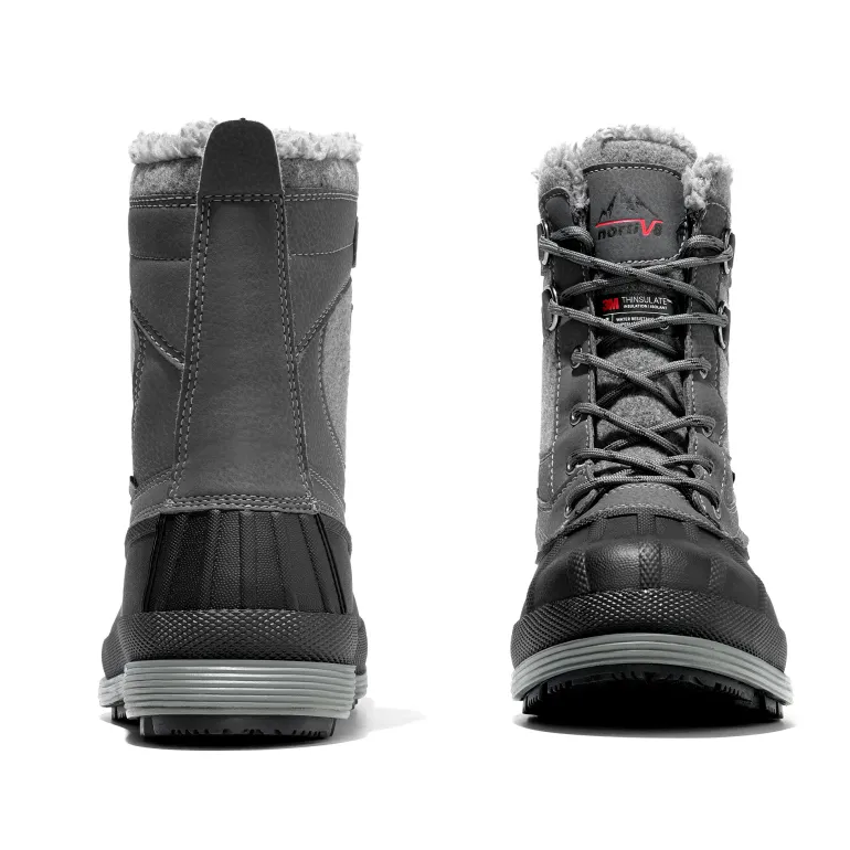 Men's Waterproof Insulated Snow Boots【Wide Fit】