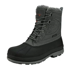 Men's Waterproof Insulated Snow Boots【Wide Fit】