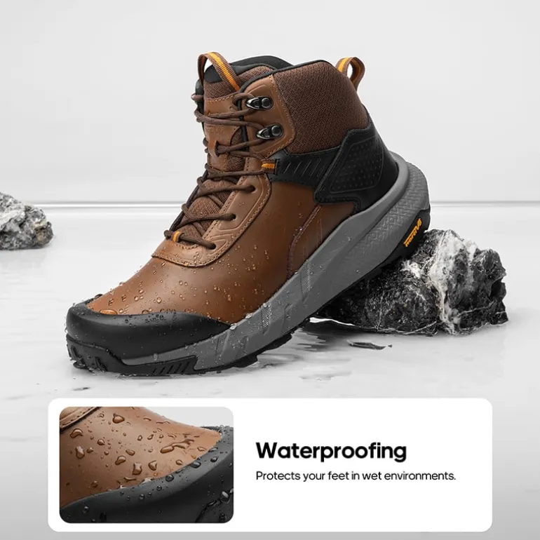 Men's Waterproof Military Tactical Work Boots