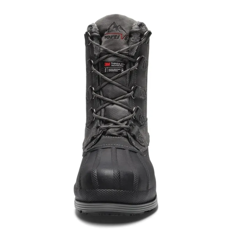 Men's Waterproof Suede Insulated Snow Boots