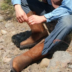 Men's Western-style Work Boots