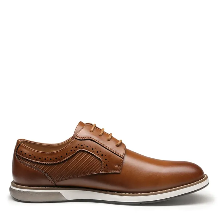 Men's Wide Vegan Leather Dress Sneakers