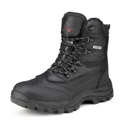 Men's Wide Waterproof Insulated Snow Boots