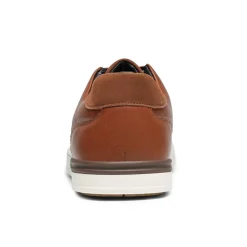 Men's Wide Width PU Leather Fashion Sneakers