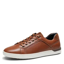 Men's Wide Width PU Leather Fashion Sneakers