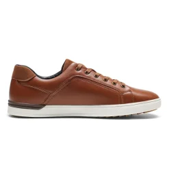 Men's Wide Width PU Leather Fashion Sneakers