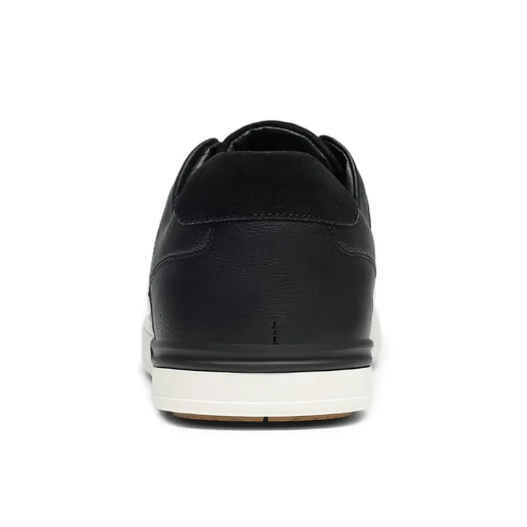 Men's Wide Width PU Leather Fashion Sneakers
