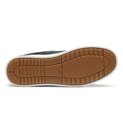Men's Wide Width PU Leather Fashion Sneakers