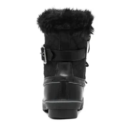 Mid Calf Faux Fur-Lined Winter Boots