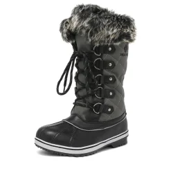 Mid-Calf Fur Snow Boots