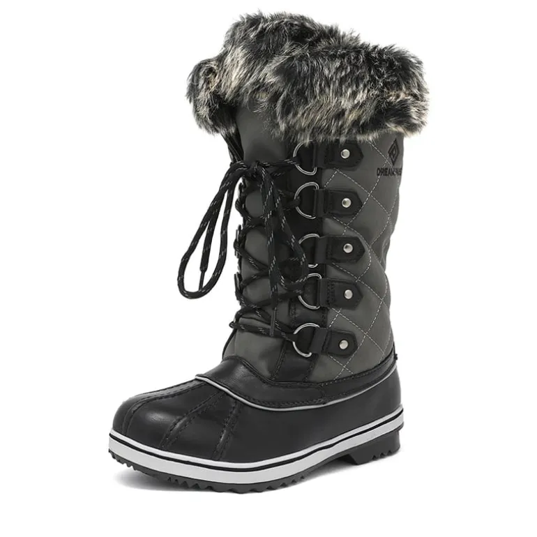 Mid-Calf Fur Snow Boots