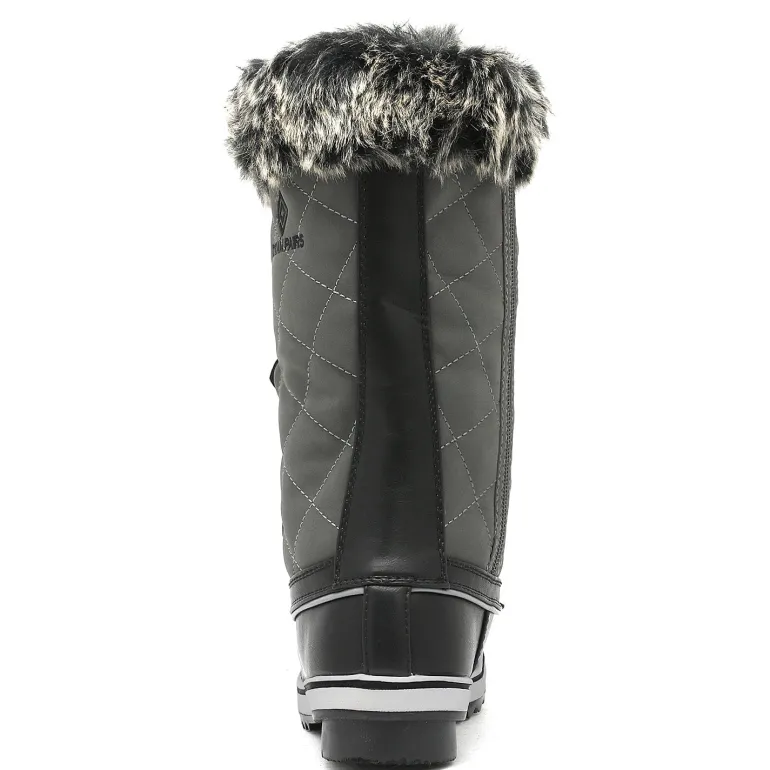 Mid-Calf Fur Snow Boots