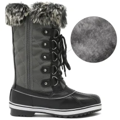 Mid-Calf Fur Snow Boots