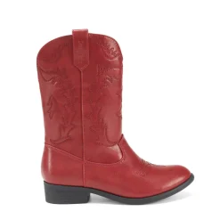Mid Calf Kids Cowboy Riding Boots