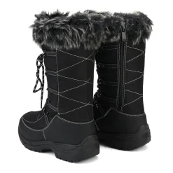 Mid Calf Lace Up Winter Boots