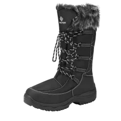 Mid Calf Lace Up Winter Boots