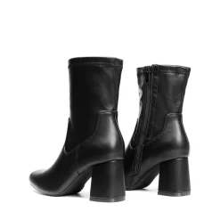 Mid Calf Square-Toe Gogo Boots