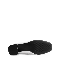 Mid Calf Square-Toe Gogo Boots