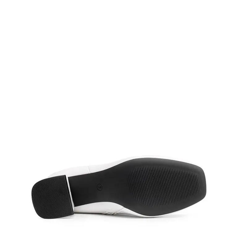 Mid Calf Square-Toe Gogo Boots