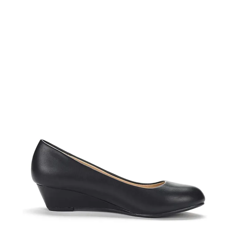 Mid Wedge Heel Pump Shoes