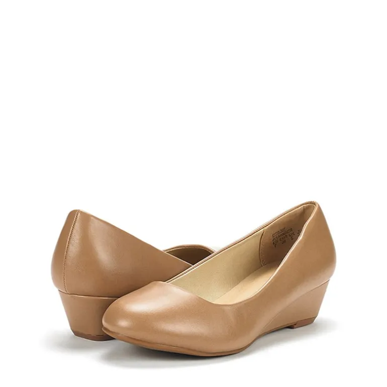 Mid Wedge Heel Pump Shoes