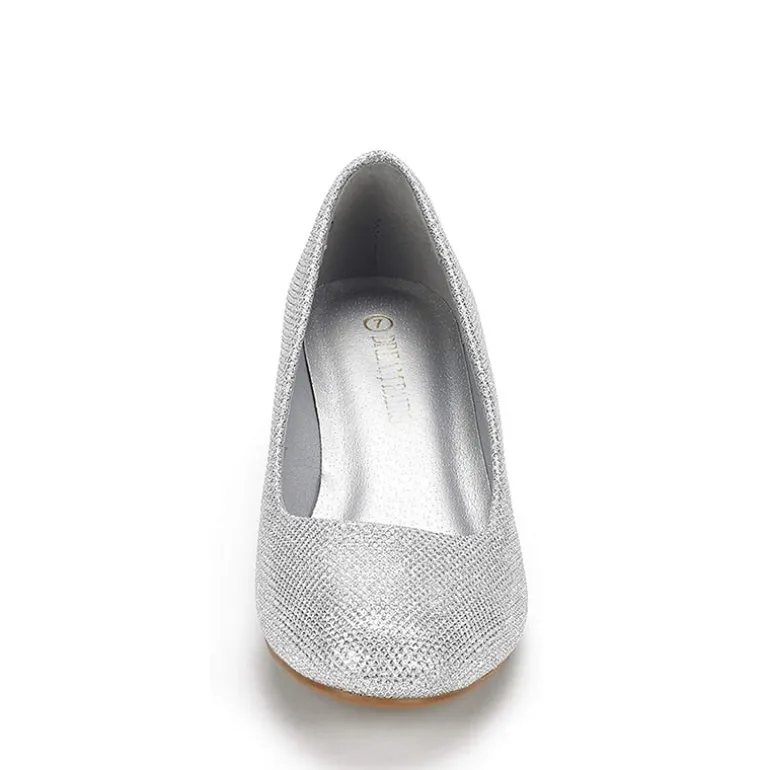 Mid Wedge Heel Pump Shoes