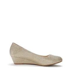 Mid Wedge Heel Pump Shoes