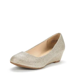 Mid Wedge Heel Pump Shoes