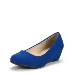 Mid Wedge Heel Pump Shoes