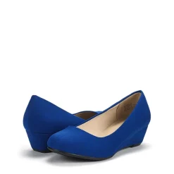 Mid Wedge Heel Pump Shoes