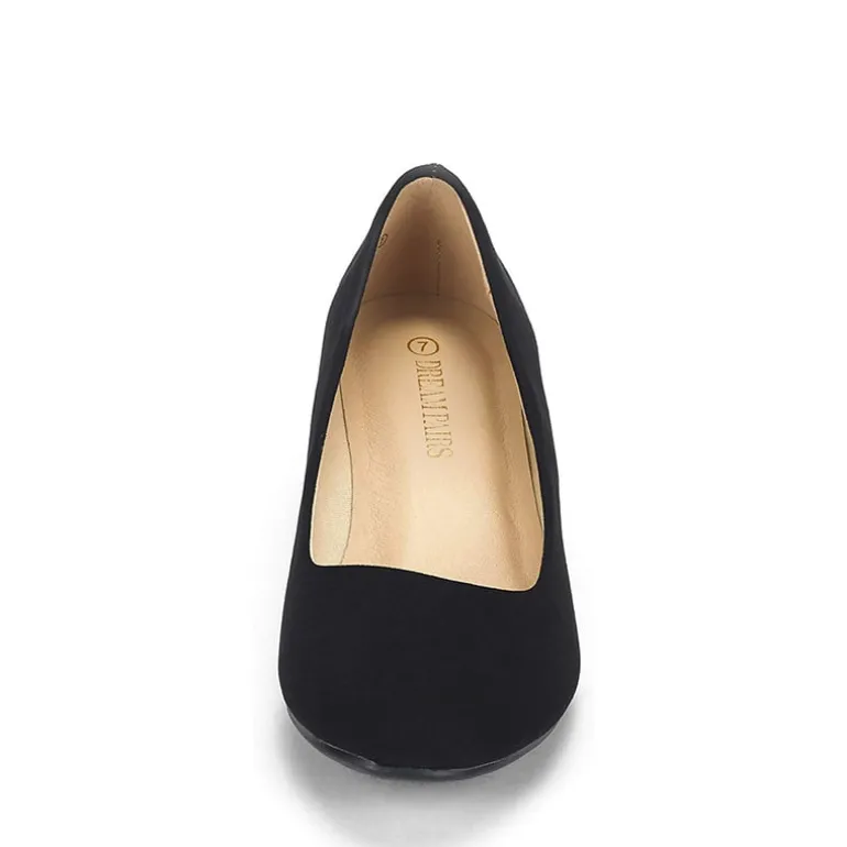 Mid Wedge Heel Pump Shoes