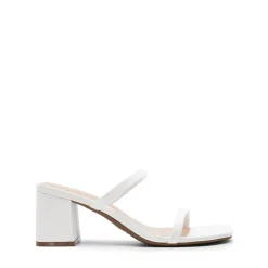 Minimalist Thin-Strap Block Heel Sandals