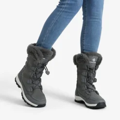 Non-Slip Mid Calf Faux Fur Snow Boots