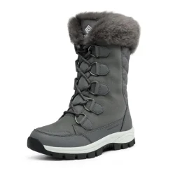 Non-Slip Mid Calf Faux Fur Snow Boots