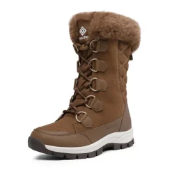 Non-Slip Mid Calf Faux Fur Snow Boots