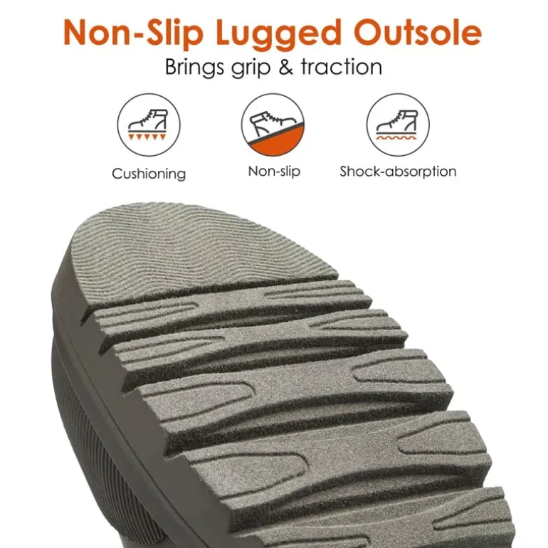 Non-Slip Mid-Calf Waterproof Snow Boots