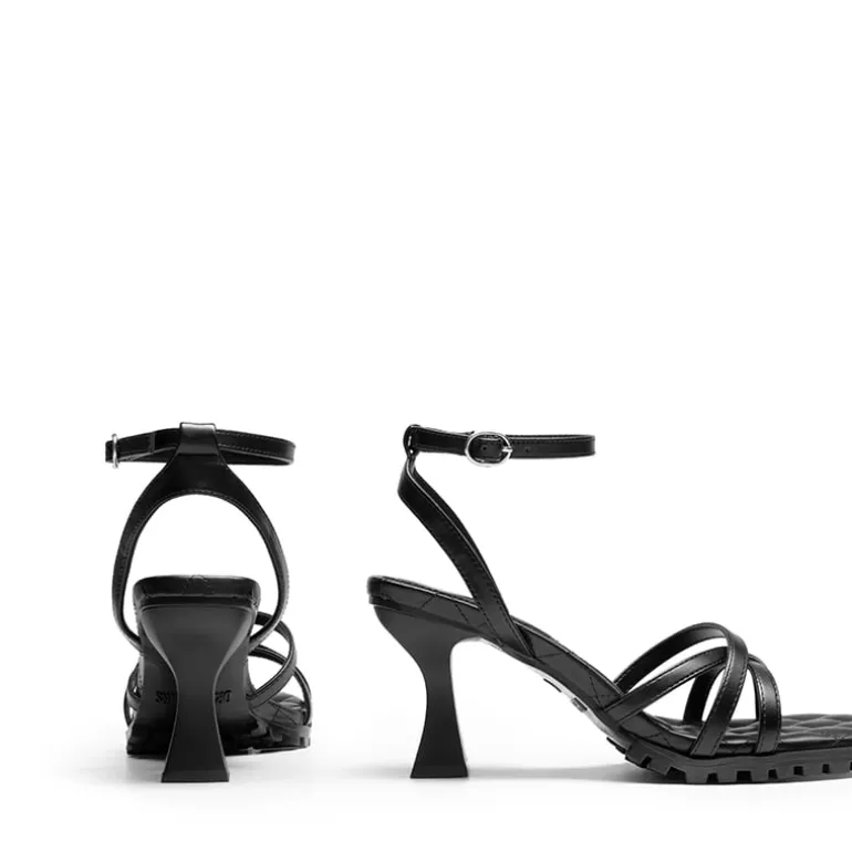 Non-Slip Square Toe Strappy Sandals
