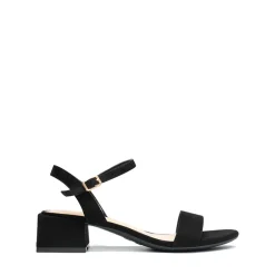 Open Toe Ankle Strap Low Heel Sandals