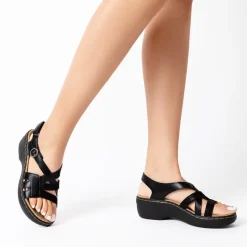 Open Toe Arch Support Wedge Sandals