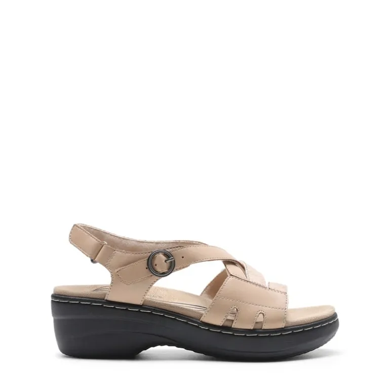Open Toe Arch Support Wedge Sandals