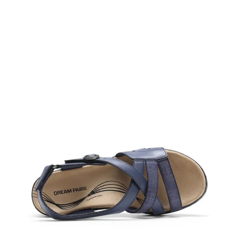 Open Toe Arch Support Wedge Sandals
