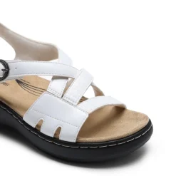 Open Toe Arch Support Wedge Sandals