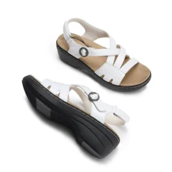 Open Toe Arch Support Wedge Sandals