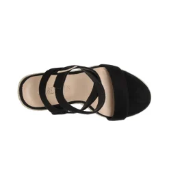 Open Toe Espadrille Platform Wedge Sandals